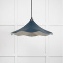 From The Anvil - Smooth Nickel Flora Pendant in Elan Black - Smooth Nickel  - 49730SEB - Choice Handles