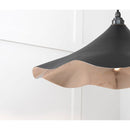 From The Anvil - Smooth Nickel Flora Pendant in Elan Black - Smooth Nickel  - 49730SEB - Choice Handles
