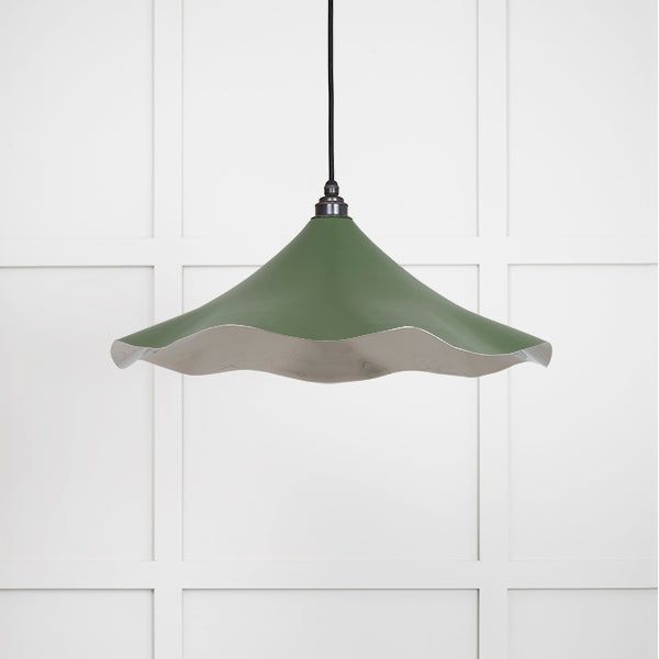 From The Anvil - Smooth Nickel Flora Pendant in Heath - Smooth Nickel  - 49730SH