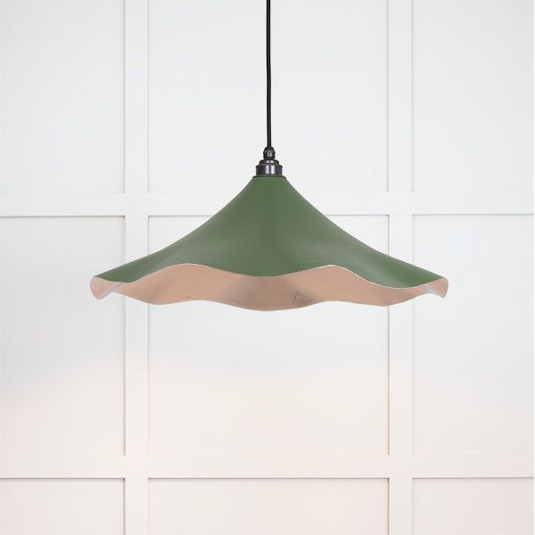 From The Anvil - Smooth Nickel Flora Pendant in Heath - Smooth Nickel  - 49730SH