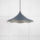 From The Anvil - Smooth Nickel Flora Pendant in Soot - Smooth Nickel  - 49730SSO - Choice Handles