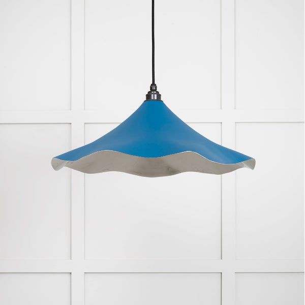 From The Anvil - Smooth Brass Flora Pendant in Birch - Smooth Brass  - 49731SBI