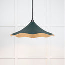 From The Anvil - Smooth Brass Flora Pendant in Dingle - Smooth Brass  - 49731SDI - Choice Handles