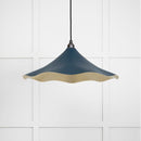 From The Anvil - Smooth Brass Flora Pendant in Dusk - Smooth Brass  - 49731SDU - Choice Handles