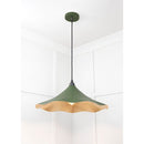 From The Anvil - Smooth Brass Flora Pendant in Heath - Smooth Brass  - 49731SH - Choice Handles