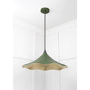 From The Anvil - Smooth Brass Flora Pendant in Heath - Smooth Brass  - 49731SH - Choice Handles
