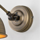 From The Anvil - Aged Brass Brindley Wall Light - Aged Brass  - 49733 - Choice Handles