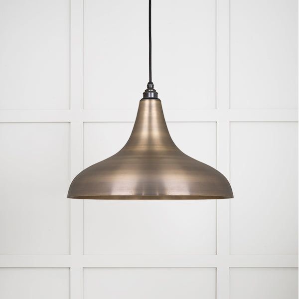 From The Anvil - Aged Brass Flora Wall Light - Aged Brass  - 49735