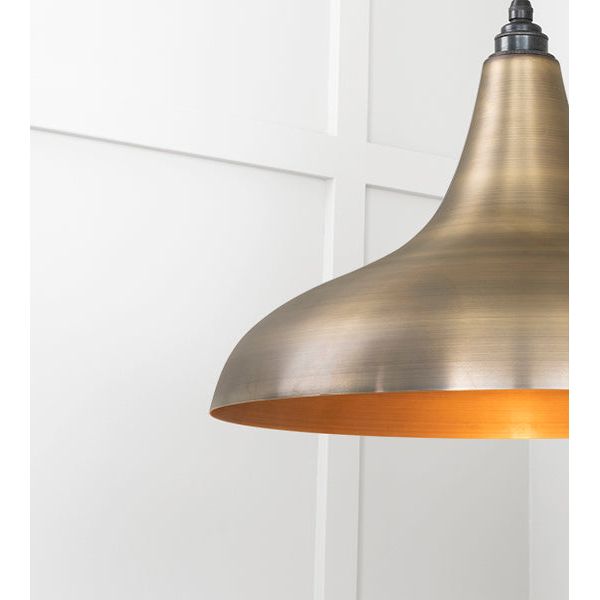 From The Anvil - Aged Brass Frankley Pendant - Aged Brass  - 49734 - Choice Handles