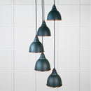 From The Anvil - Smooth Copper Brindley Cluster Pendant in Dusk - Smooth Copper  - 49736SDU - Choice Handles