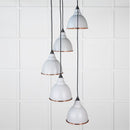 From The Anvil - Hammered Copper Brindley Cluster Pendant in Bluff - Hammered Copper  - 49739SBL - Choice Handles