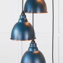 From The Anvil - Hammered Copper Brindley Cluster Pendant in Dusk - Hammered Copper  - 49739SDU - Choice Handles