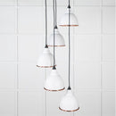 From The Anvil - Hammered Copper Brindley Cluster Pendant in Heath - Hammered Copper  - 49739SH - Choice Handles