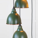 From The Anvil - Hammered Copper Brindley Cluster Pendant in Heath - Hammered Copper  - 49739SH - Choice Handles