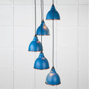 From The Anvil - Hammered Copper Brindley Cluster Pendant in Upstream - Hammered Copper  - 49739SU - Choice Handles