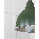 From The Anvil - Hammered Nickel Brindley Cluster Pendant in Heath - Hammered Nickel  - 49740SH - Choice Handles