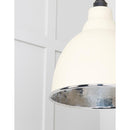 From The Anvil - Hammered Nickel Brindley Cluster Pendant in Teasel - Hammered Nickel  - 49740STE - Choice Handles
