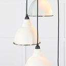 From The Anvil - Hammered Nickel Brindley Cluster Pendant in Teasel - Hammered Nickel  - 49740STE - Choice Handles