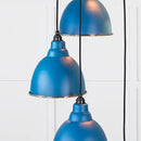 From The Anvil - Hammered Nickel Brindley Cluster Pendant in Upstream - Hammered Nickel  - 49740SU - Choice Handles