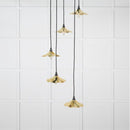 From The Anvil - Aged Brass Flora Cluster Pendant - Aged Brass  - 49746 - Choice Handles