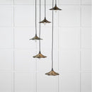 From The Anvil - Aged Brass Flora Cluster Pendant - Aged Brass  - 49746 - Choice Handles