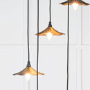 From The Anvil - Aged Brass Flora Cluster Pendant - Aged Brass  - 49746 - Choice Handles