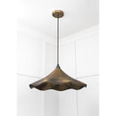 From The Anvil - Aged Brass Flora Pendant - Aged Brass  - 49747 - Choice Handles