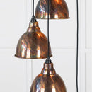 From The Anvil - Burnished Brindley Cluster Pendant - Burnished  - 49748 - Choice Handles