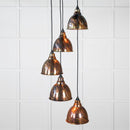 From The Anvil - Burnished Brindley Cluster Pendant - Burnished  - 49748 - Choice Handles