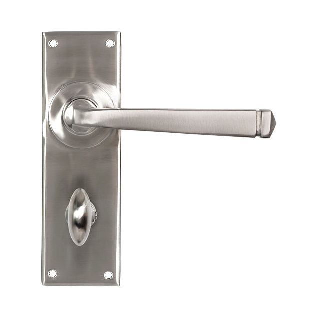 From The Anvil - Avon Lever Bathroom Set - Satin Marine SS (316) - 49828 - Choice Handles