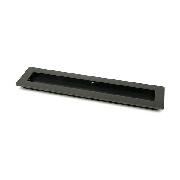 From The Anvil - 250mm Plain Rectangular Pull - Aged Bronze - 50119 - Choice Handles