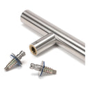 From The Anvil - 0.6m T Bar Handle Secret Fix 32mm Diameter - Satin Marine SS (316) - 50224 - Choice Handles