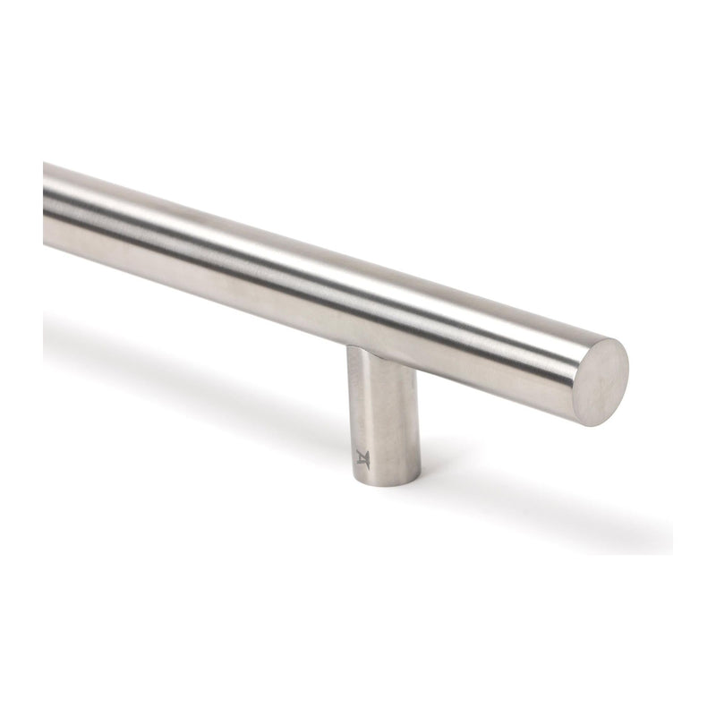 From The Anvil - 0.6m T Bar Handle Bolt Fix 32mm Diameter - Satin Marine SS (316) - 50225 - Choice Handles