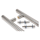 From The Anvil - 0.6m T Bar Handle B2B Fix 32mm Diameter - Satin Marine SS (316) - 50226 - Choice Handles