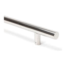 From The Anvil - 0.9m T Bar Handle B2B Fix 32mm Diameter - Polished Marine SS (316) - 50244 - Choice Handles