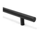 From The Anvil - 0.6m T Bar Handle B2B Fix 32mm Diameter - Matt Black - 50256 - Choice Handles