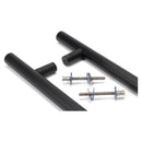 From The Anvil - 0.9m T Bar Handle B2B Fix 32mm Diameter - Matt Black - 50259 - Choice Handles