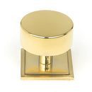 From The Anvil - Kelso Cabinet Knob - 38mm (Square) - Polished Brass - 50300 - Choice Handles