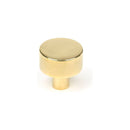 From The Anvil - Kelso Cabinet Knob - 25mm (No rose) - Aged Brass - 50305 - Choice Handles