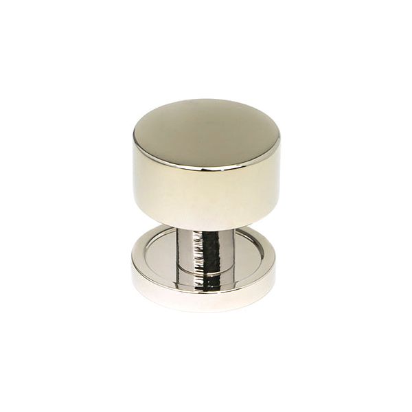 From The Anvil - Kelso Cabinet Knob - 25mm (Plain) - Polished Nickel - 50313 - Choice Handles