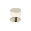 From The Anvil - Kelso Cabinet Knob - 32mm (Plain) - Polished Nickel - 50316 - Choice Handles