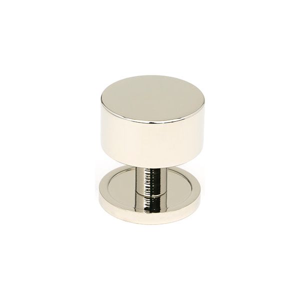 From The Anvil - Kelso Cabinet Knob - 32mm (Plain) - Polished Nickel - 50316 - Choice Handles