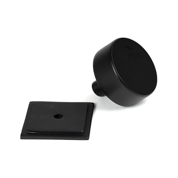 From The Anvil - Kelso Cabinet Knob - 38mm (Square) - Matt Black - 50345
