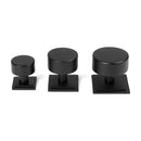 From The Anvil - Kelso Cabinet Knob - 38mm (Square) - Matt Black - 50345 - Choice Handles