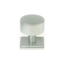From The Anvil - Kelso Cabinet Knob - 32mm (Square) - Satin Chrome - 50354 - Choice Handles