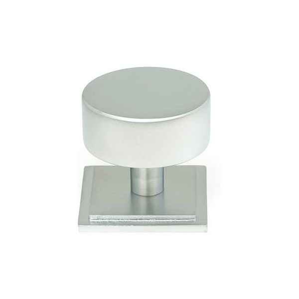 From The Anvil - Kelso Cabinet Knob - 38mm (Square) - Satin Chrome - 50357 - Choice Handles