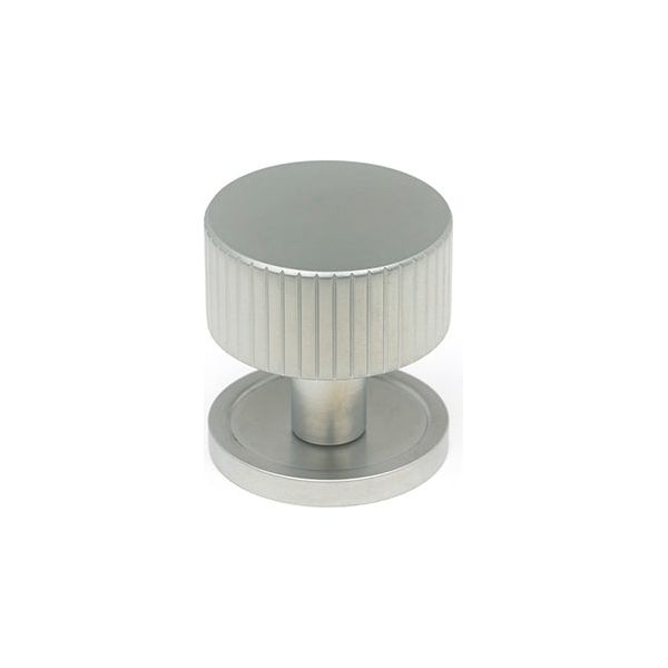 From The Anvil - Judd Cabinet Knob - 32mm (Plain) - Satin Chrome - 50415 - Choice Handles
