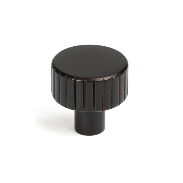 From The Anvil - Judd Cabinet Knob - 25mm (No rose) - Aged Bronze - 50449 - Choice Handles