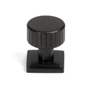 From The Anvil - Judd Cabinet Knob - 25mm (Square) - Aged Bronze - 50450 - Choice Handles