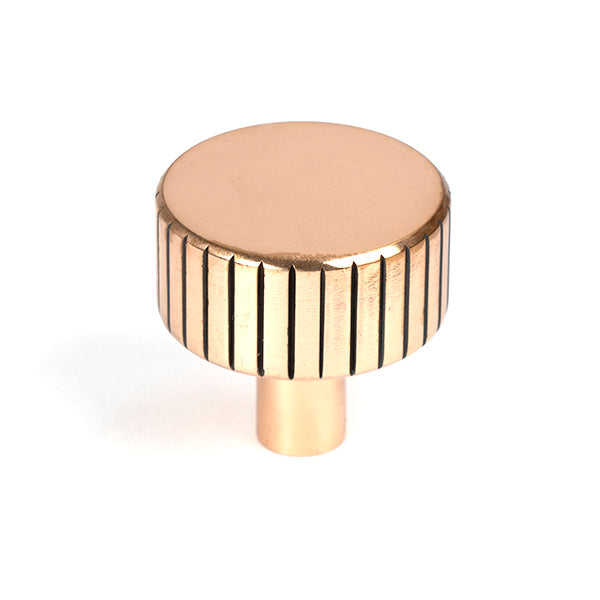 From The Anvil - Judd Cabinet Knob - 32mm (No rose) - Polished Bronze - 50476 - Choice Handles